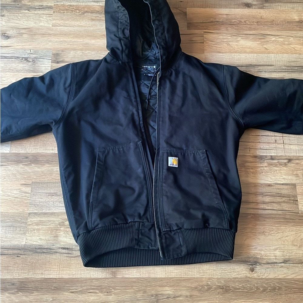 Carhartt Black Hooded Jacket